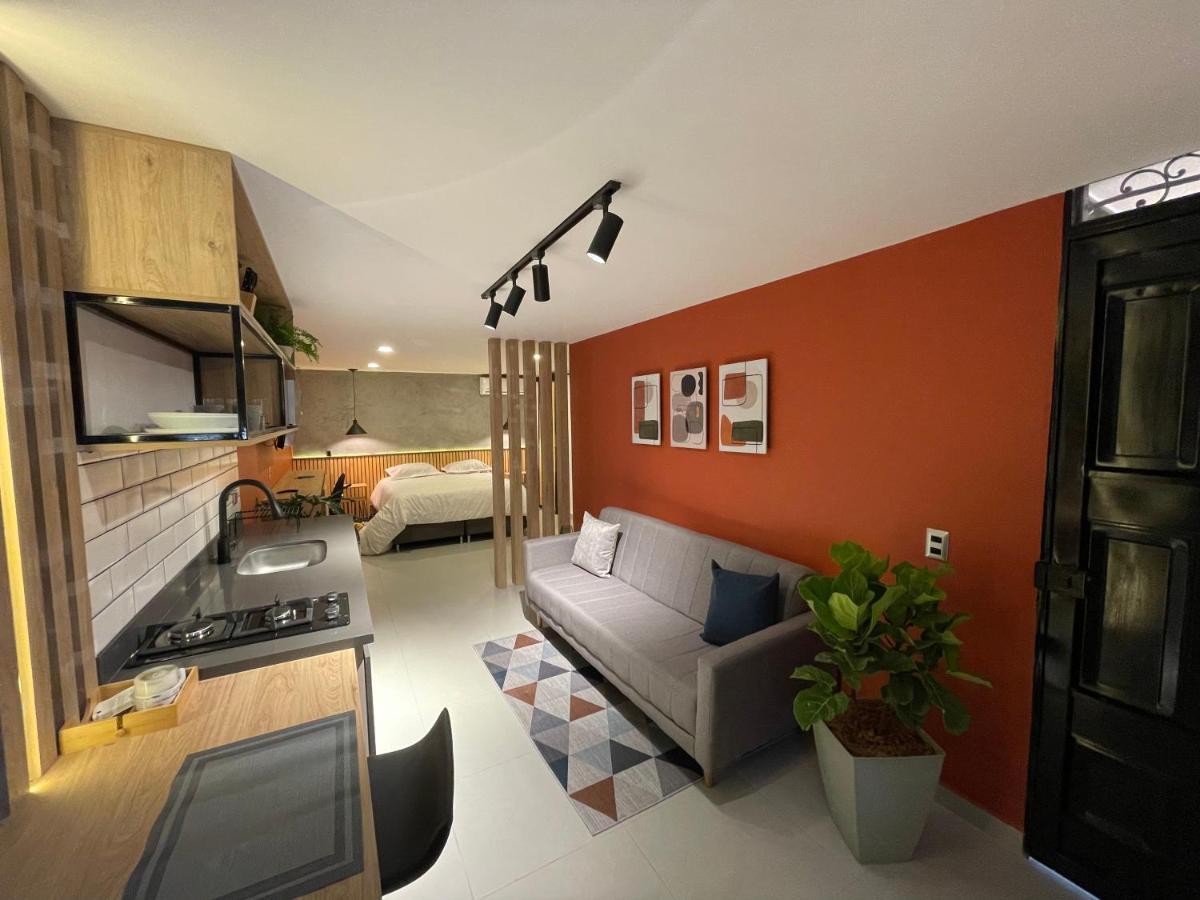 Agradable Y Moderno Aparta Estudio Con Aire Acondicionado Apartment Medellin