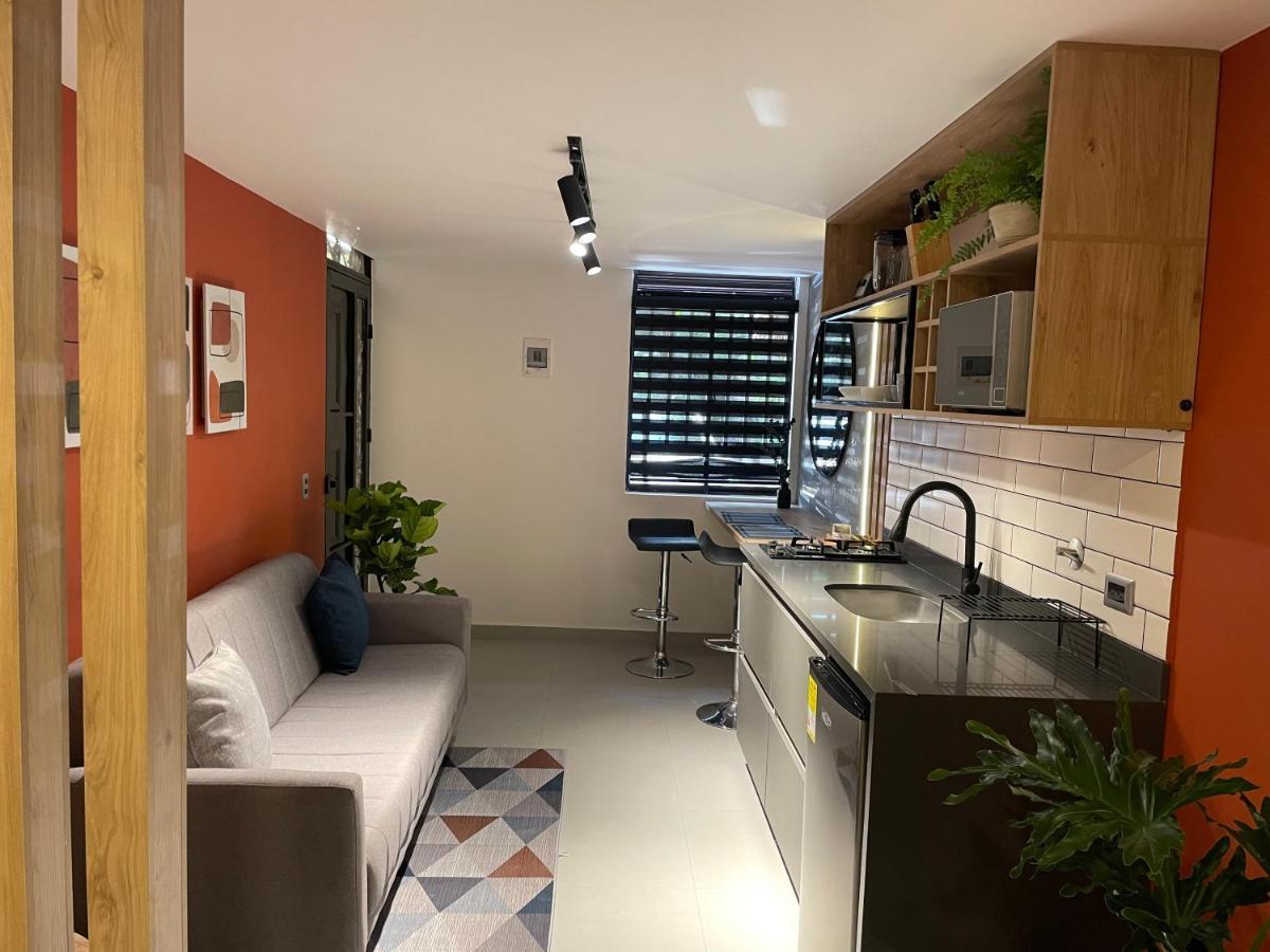 Agradable Y Moderno Aparta Estudio Con Aire Acondicionado * Medellin